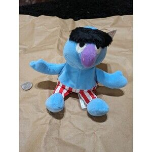 Vintage 1997 Jim Henson Sesame street Herry Monster beanie plush new with tags